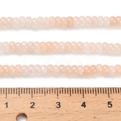 Natural Pink Aventurine Beads Strands G-Z110-B26-2x4mm-1