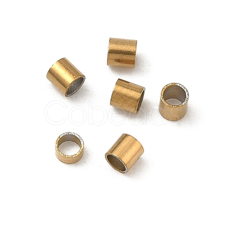 304 Stainless Steel Beads STAS-P448-01B-G-1