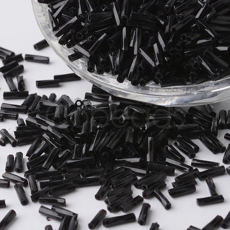 Glass Twisted Bugle Beads X1-SEED-K002-A01-1-1