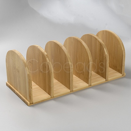 5-Slot Wood File Storage Shelf ODIS-WH0030-114-1