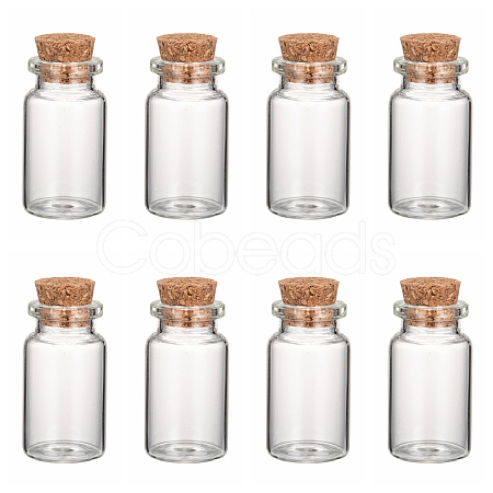 Glass Jar Glass Bottles X2-AJEW-H004-7-1-1