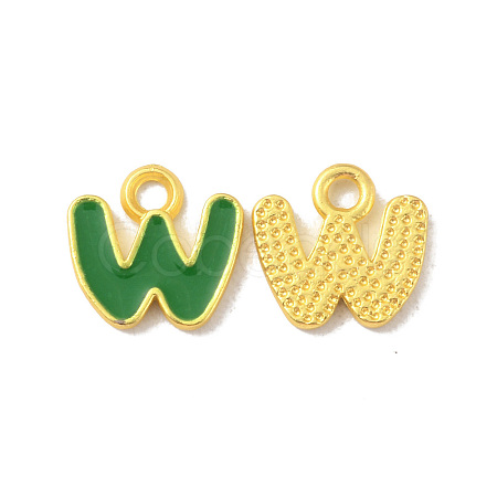 Alloy Enamel Pendants ENAM-P247-01MG-W-1