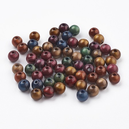 Acrylic Beads MACR-E025-21-8mm-1