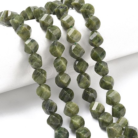 Natural Chinese Southern Jade Beads Strands G-C267-B20-1