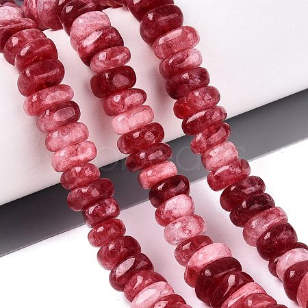 Dyed Natural Quartz Beads Strands G-N359-16A-10-1