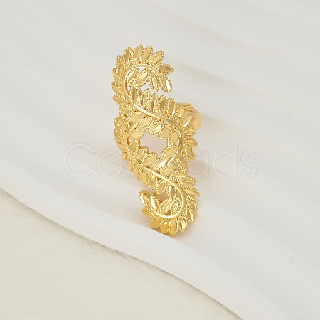 Elegant and Luxurious European Style Brass Cuff Rings for Women QT0315-4-1