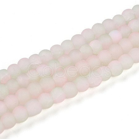 Crackle Glass Beads X1-GLAA-N009-4mm-01-1