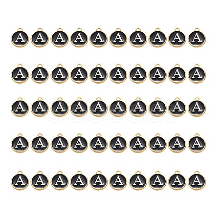 Golden Plated Alloy Charms ENAM-SZ0001-25B-A-1