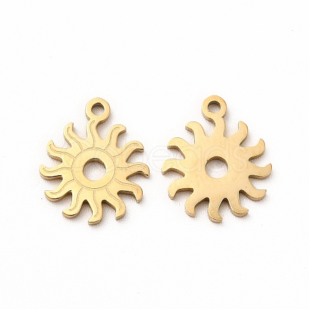 Ion Plating(IP) 304 Stainless Steel Pendants STAS-E185-11G-1