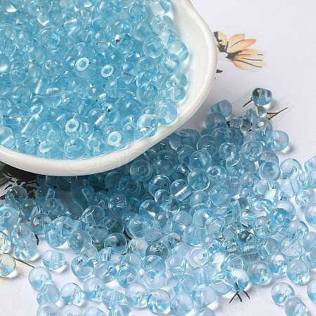 Transparent Acrylic Beads MACR-K359-02H-1