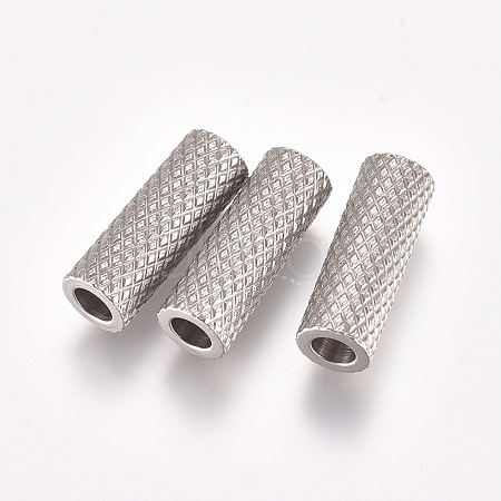 Tarnish Resistant 304 Stainless Steel Beads STAS-L234-128P-1