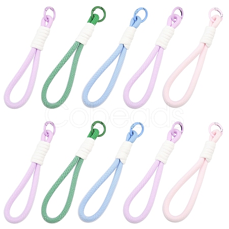 5Pcs Braided Nylon Straps AJEW-YW0002-04-1