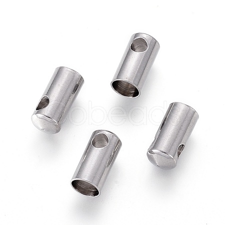 Tarnish Resistant 304 Stainless Steel Cord Ends STAS-F232-01G-P-1