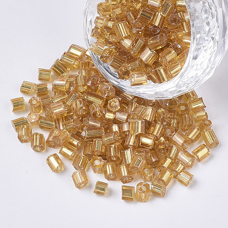 6/0 Two Cut Glass Seed Beads SEED-S033-05B-04-1