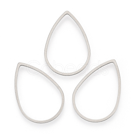 Tarnish Resistant 304 Stainless Steel Linking Rings LS-STAS-T047-16B-1
