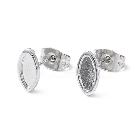 Non-Tarnish 304 Stainless Steel Stud Earring Finding EJEW-I285-02P-1