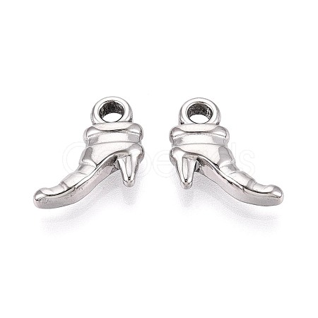 304 Stainless Steel Pendants STAS-T067-60P-1