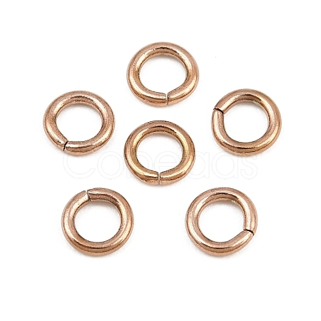 304 Stainless Steel Open Jump Rings SA-CBAF81C-01H-RG-1
