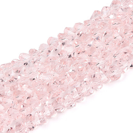 Transparent Glass Beads Strands X-GLAA-N018-4mm-08-1
