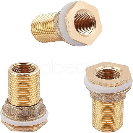 Brass Water Tank Connector AJEW-WH0119-02A-1