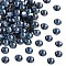 Preciosa&reg Crystal Hotfix Flatback Stones, Czech Crystal, Round(438 11 612 Chaton Rose VIVA 12 &reg), 30150 Denim Blue, SS8(2.3~2.5mm)