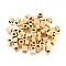 Ion Plating(IP) 304 Stainless Steel Spacer Beads, Hexagon, Golden, 4x4x4mm, Hole: 1.8mm