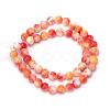 Natural Dyed Persian Jade Gemstone Bead Strands G-R271-6mm-XP11-2