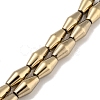 Electroplated Synthetic Magnetic Hematite Beads Strands G-Z032-B01-02-3