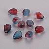 Two Tone Transparent Spray Painted Glass Charms LS-GLAA-T016-37-F03-1
