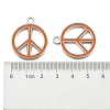 Alloy Enamel Pendants ENAM-P066-M-3