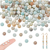 2 Strands Natural Flower Amazonite Beads Strands G-NB0006-06-1