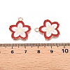 Light Gold Plated Alloy Enamel Pendants PALLOY-N176-28D-RS-3