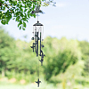 Alloy Wind Chime HJEW-WH0036-34-2