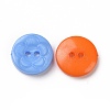 Acrylic Sewing Buttons for Clothes Design X-BUTT-E083-F-M-2
