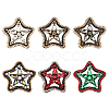6Pcs 6 Colors Computerized Embroidery Cloth Sew on Patches DIY-FG0002-37-1