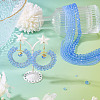 6 Strands 6 Styles Glass Beads Strands EGLA-TA0013-21C-4