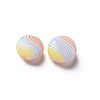 Handmade Blown Glass Globe Beads X-GLAA-T012-50B-2