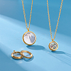 3Pcs 3 Style 304 Stainless Steel Locket Pendants FIND-UN0001-83G-4