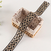 10 Yards Polyester Embroidery Lace Ribbon with Paillette PW-WG94215-02-3