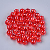 Transparent Plastic Beads KY-T005-6mm-631-1