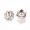 6-Petal CCB Plastic Bead Caps CCB-L011-051P-2