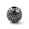 316 Surgical Stainless Steel Beads STAS-S173-19AS-1