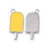Brass Enamel Pendants KK-A168-16-02P-1