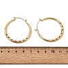 304 Stainless Steel Hoop Earrings for Women SA-CBA37BC-24G-5