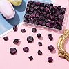 9 Style Opaque Acrylic Beads OACR-FS0001-51-7