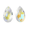 Faceted Glass Pendants GLAA-F069-L-A06-2