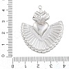 304 Stainless Steel Pendants SA-CBA6E67-08P-3