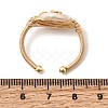 Brass Cuff Open Rings RJEW-D344-03G-5