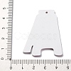 Caution Mark Acrylic Pendants OACR-Q055-02A-3