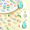100Pcs Transparent Glass Charms GLAA-FS0002-18-2